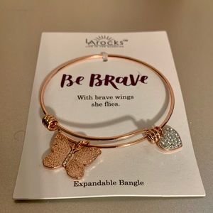 2/$20 Rose Gold expandable Bangle(New)Fashion
